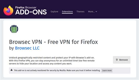 vpn firefox kostenlos|Browsec VPN